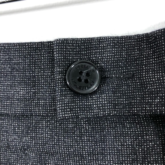 Versace Collection Gray Wool Dress Pants IT 58 US 42 - Picture 5 of 14
